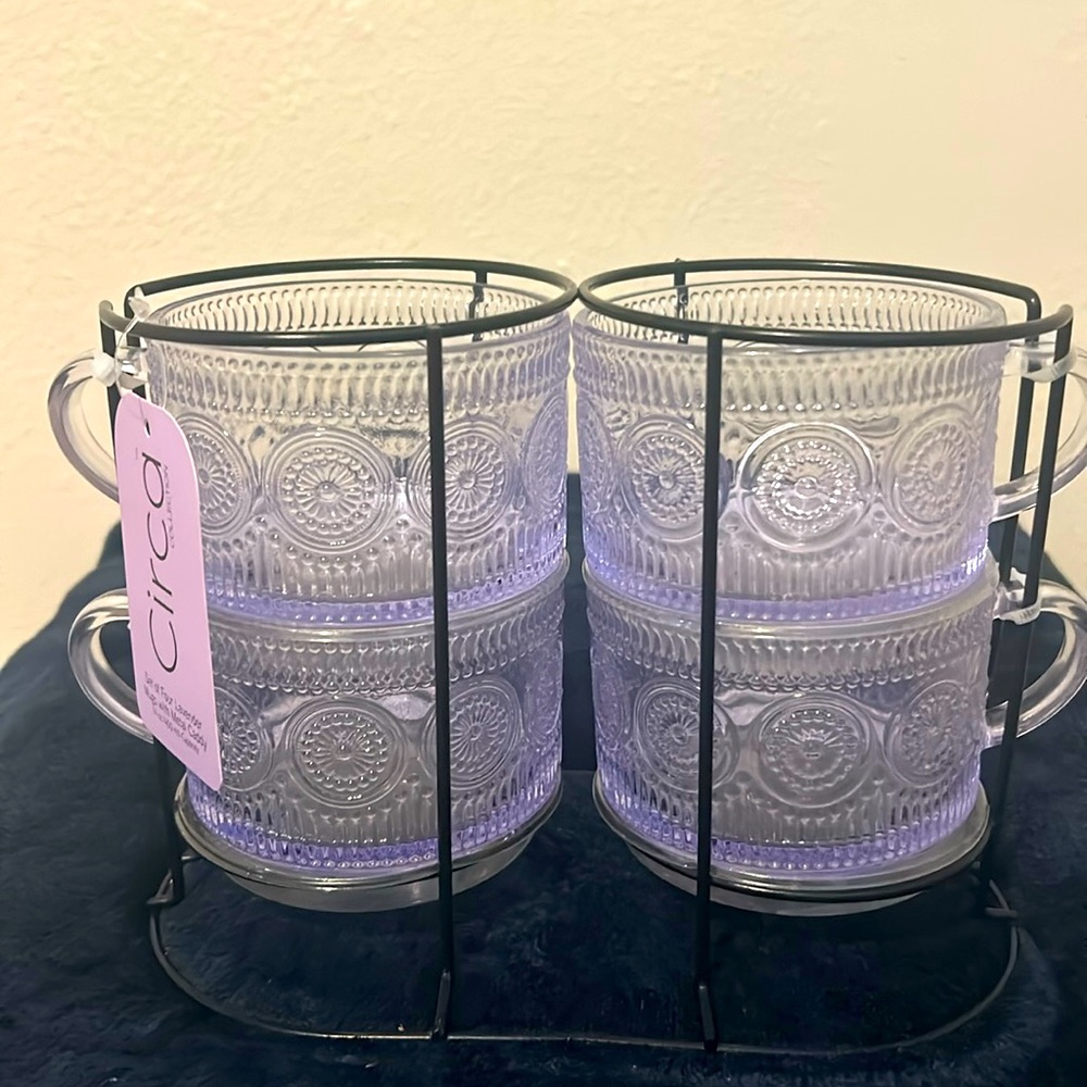 Vintage Embossed glass/bowls